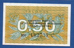 LITHUANIA - P.31b – 0,5 Talonas 1992 UNC, Serie BN 102735 - Lituania