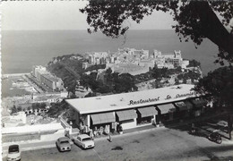 MONACO MONTE-CARLO Restaurant LA CHAUMIERE Vue Sur Le Rocher - Cafes & Restaurants