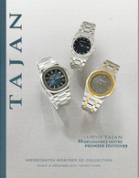 CATALOGUE VENTE MONTRES - IMPORTANTES MONTRES DE COLLECTION -TAJAN - VENTE N° 1940 Du 10/12/2019 - Montres Anciennes