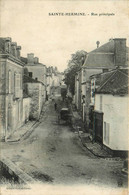 Ste Hermine * La Rue Principale Du Village - Sainte Hermine