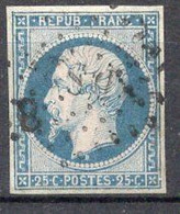 France Louis Napoléon 1852  N°10 0blitéré TB Cote : 45,00 - 1852 Louis-Napoleon