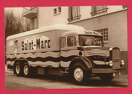 BELLE PHOTO REPRODUCTION - CAMION BERNARD LESSIVE SAINT MARC - FRENCH BERNARD TRUCK - Aviation