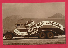 BELLE PHOTO REPRODUCTION - CAMION BERNARD PER'LUSTUCRU PATES AUX OEUFS FRAIS - FRENCH BERNARD TRUCK - Luftfahrt