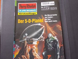 Perry Rhodan Nr 2117 Erstauflage Der 5 D-Planet - Ciencia Ficción