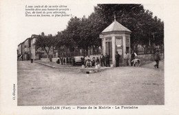Cogolin Place De La Mairie La Fontaine - Cogolin