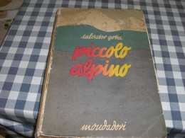 LIBRO PICCOLO ALPINO -SALVATOR GOTTA .MONDADORI 1926 - Nuevos, Cuentos