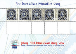 South Africa - 2010 Johannesburg Stamp Show Personalised Stamp Sheet (**) NO IMAGE - Ongebruikt