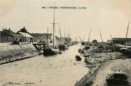 Noirmoutier * Vue Sur Le Port * Bateau - Noirmoutier