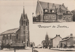 Sautin - Un Bonjour ... - Carte Postale 3 Vues  -1965 - Sivry-Rance