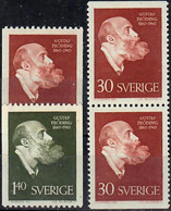 1960 Gustav Fröding Facit 515-6 / Mi 461-2 / Sc 559-61 / YT 452-3 MNH / Postfrisch / Neuf Sans Charniere [ls99] - Nuevos