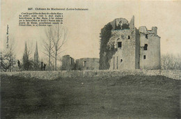 Machecoul * Les Ruines Du Château De La Commune - Machecoul