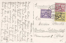 VATICAN 1933 CARTE POSTALE - Brieven En Documenten