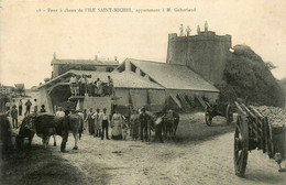 Machecoul * Four à Chaux De L'ile St Michel , Appartenant à M. GABORIAUD * Ferme Attelage Boeufs - Machecoul