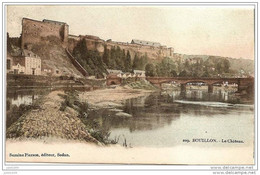 BOUILLON ..-- Le Château . Percement Du TUNNEL !! 1904 Vers HAL ( Melle J. PLASMAN - CAPELLE ) . Voir Verso . - Bouillon