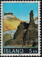 Islande 1970 Oblitéré Used Paysages Montagne Hattver Y&T IS 389 SU - Gebraucht