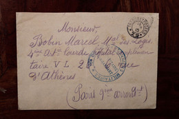 1915 16e Cie De Cantonniers Militaires 35e Régiment Artillerie Lourde Cover WW1 WK1 FM - Guerra Del 1914-18