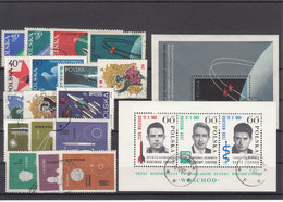 Space - Lot Used Stamps - Verzamelingen