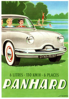 14596 PANHARD  DYNA PL 57   VOITURE Automobile Française N° 42  éditions Centenaire .  (Recto-verso) - Turismo