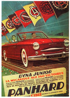 14594 PANHARD  DYNA JUNIOR   VOITURE Automobile Française N° 36  éditions Centenaire .  (Recto-verso) - Turismo