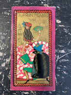 CALENDRIERS - Petit Calendrier De 1924 - Pub Pour Au Printemps - Carnaval De VENISE - Small : 1921-40