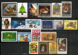 NOEL / CHRISTMAS.  Beau Lot De 20 Timbres Oblitérés NOEL,  1 ère Qualité.  Lot Nr 6 - Vrac (max 999 Timbres)