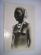 PHOTO ORIGINALE (4) !! CONGO BELGE VERS 1930 - CONGOLAISE AVEC SCARIFICATIONS ( NU ETHNIQUE ) - Africa
