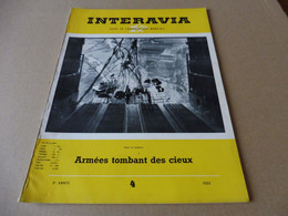 1953 INTERAVIA  - Le Marine Corps; Planeurs 2e Guerre Mondiale; Paramedics Et Paranurses; Eindhoven-Arnheim 1944; Etc - Luftfahrt & Flugwesen