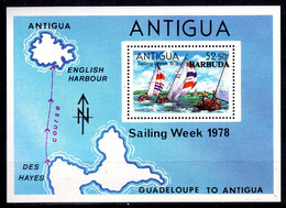 BARBUDA - 1978 SAILING WEEK MS FINE MNH ** SG MS407 - Barbuda (...-1981)