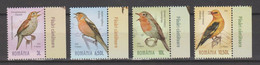ROMANIA 2022 - SINGING BIRDS  Set Of 4 Stamps  MNH** - Uccelli Canterini Ed Arboricoli