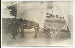 Char Décoré Pour Une Fête De Village , Carte Photo Non Localisé - Carnaval