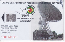 TARJETA DE TOGO DE 100 UNITES DE UNA ANTENA TELECOMUNICACIONES - NUEVA EN BLISTER - Togo