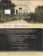 MOLDOVA - Aleia Principala, Moldtelecom Telecard 100 Units, Tirage 10090, 07/04, Dummy Telecard(no Chip, No CN) - Landscapes