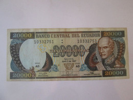 Ecuador 20000 Sucres 1997 Banknote - Equateur