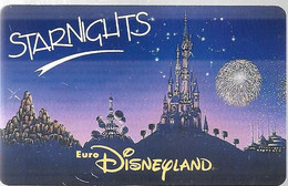 PASS-DISNEYLAND-STARNIGHTS-ADULTE- V°VGE SE 00072-VALIDE 1 JOUR APRES 17H-TBE -RARE - Toegangsticket Disney