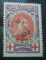 Belgium  :  1915 -  N° 134A Obli   ;  Cat.: 45,00€     Dent 12 - 1914-1915 Croix-Rouge