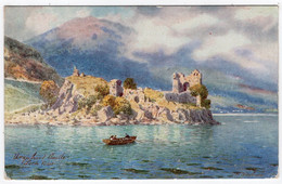 LOCH NESS - Urquhart Castle - H.B. Wimbush - Tuck Oilette 7685 - Inverness-shire