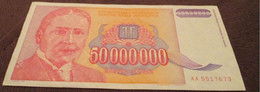 Yugoslavia Banknote, For Catalogue Number And Condition, See Scan! - Yougoslavie