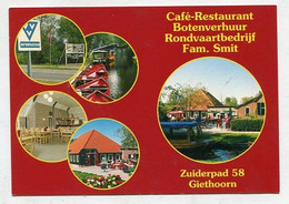 AK 086213 NETHERLANDS - Giethoorn - Café-Restaurant Botenverhuur Rondvaartbedrijf - Giethoorn