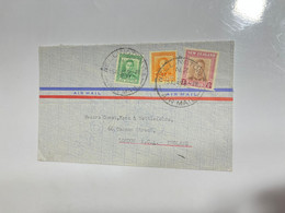 (3 L 49) New Zealand (cover Posted To England)  - 1949 - Lettres & Documents