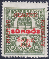 Hungary Szegedin Szeged 1919 Mi#2 Mint Hinged - Szeged