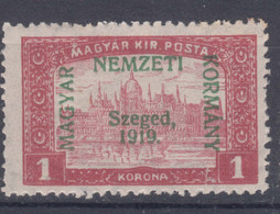 Hungary Szegedin Szeged 1919 Mi#16 Mint Hinged - Szeged