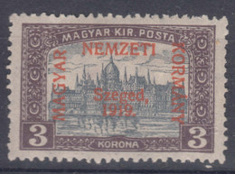 Hungary Szegedin Szeged 1919 Mi#18 Mint Hinged - Szeged