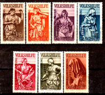 Sarre-151- Original Values Issued In 1934 (+) Hinged - Quality In Your Opinion. - Sonstige & Ohne Zuordnung