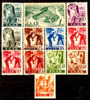 Sarre-156- Original Values Issued In 1947 (++/+/o) MNH/LH/o - Quality In Your Opinion. - Other & Unclassified