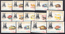 Ajman 1964 Animals Mi#1-18, Mint Never Hinged Short Set - Adschman