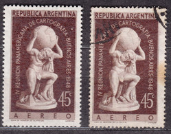 Argentina 1948 Airmail Mi#563 Mint Never Hinged And Used - Unused Stamps