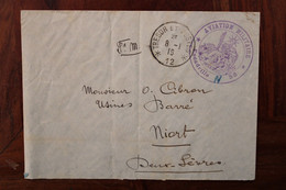 1915 Aviation Militaire Escadrille N°38 SP 12 Cover WW1 WK1 FM - Guerra Del 1914-18