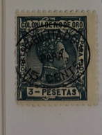1911-1913. Alfonso XIII Habilitados. * Nuevo Con Fijasellos. EDIFIL Nº 63 - Rio De Oro