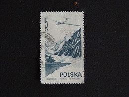 POLOGNE POLSKA POLEN POLAND YT PA 55 OBLITERE - PLANEUR JANTAR - Used Stamps