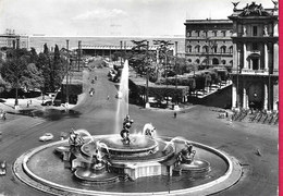 ROMA - PIAZZA DELLA REPUBBLICA E STAZIONE TERMINI - EDIZ. ALTEROCCA - VIAGGIATA 1967 - Stazione Termini